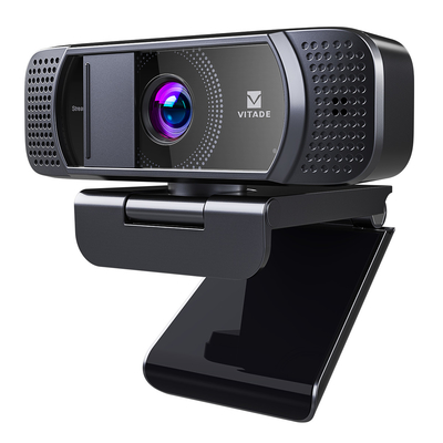 1080P HD Webcam με τη κάμερα Ιστού υπολογιστών γραφείου Vitade 672A USB κάλυψης ιδιωτικότητας μικροφώνων
